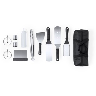 Raiken - 11 Accessoires. Étui Polyester | Acier Inox