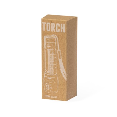 Borah - 1 Led. 10 Lumières COB. 2 Modes de Lumière, Fixe et Clignotante. Batterie 400 mAh | Aluminium
