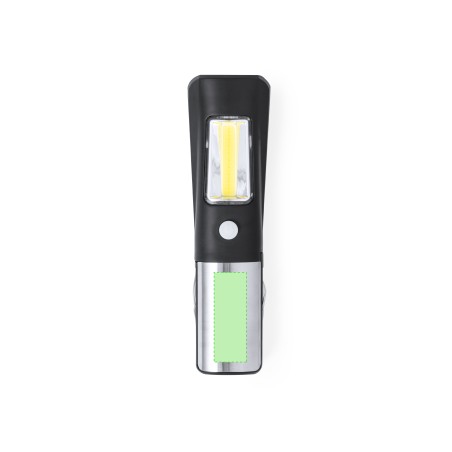 Layla - 1 Led. 19 Lumières COB. 2 Modes de Lumière, Fixe et Clignotante. 13 Fonctions. Magnétique. 3 Piles AAA Non Incluses