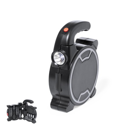 Hancuk - 4 Leds. 2 Modes de Lumière, Fixe et Clignotante. 21 Accessoir
