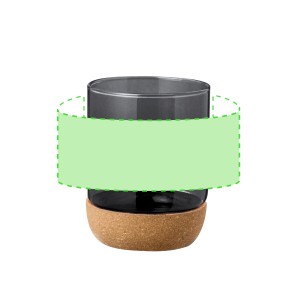 Bixlo - 450 ml | Verre Borosilicate/ Liège