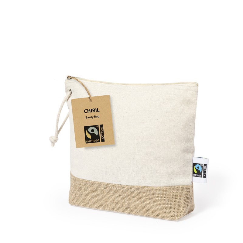 Chiril Fairtrade - Laminiertes Jutestoff/ Baumwolle 180 g/ m2