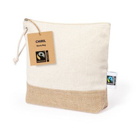 Chiril Fairtrade - Laminiertes Jutestoff/ Baumwolle 180 g/ m2