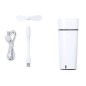Aurion - Mehrfarbige Led Lichter. 240 ml. 2 Dampf Funktionen. USB Anschluss. Ventilator Inklusive Aurion - Mehrfarbige Led Lichter. 240 ml. 2 Dampf Funktionen. USB Anschluss. Ventilator Inklusive