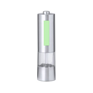 Cinder - 1 Led. Meuleuse Réglable. 4 Piles AAA Non Incluses | Acier Inox