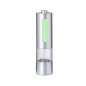 Cinder - 1 Led. Meuleuse Réglable. 4 Piles AAA Non Incluses | Acier Inox