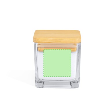 Safron - Vanille Aroma | Glas/ Bambus