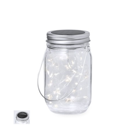 Rodina - 20 Leds. Solarladung. Batterie 300 mAh | Glas