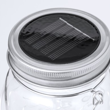 Rodina - 20 Leds. Solarladung. Batterie 300 mAh | Glas