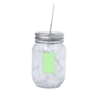 Rodina - 20 Leds. Solarladung. Batterie 300 mAh | Glas
