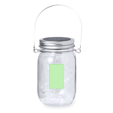 Rodina - 20 Leds. Solarladung. Batterie 300 mAh | Glas