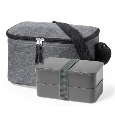 Glaxia - Lunch Box PP Reclycling, 2 Abteilungen 700 ml Inklusive | Pol