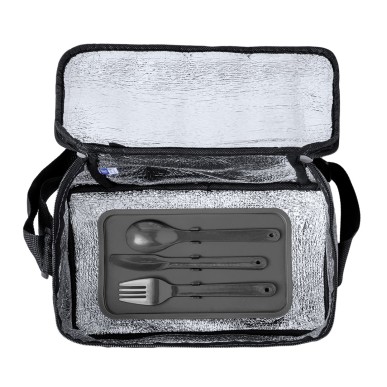 Glaxia - Lunch Box PP Reclycling, 2 Abteilungen 700 ml Inklusive | Pol