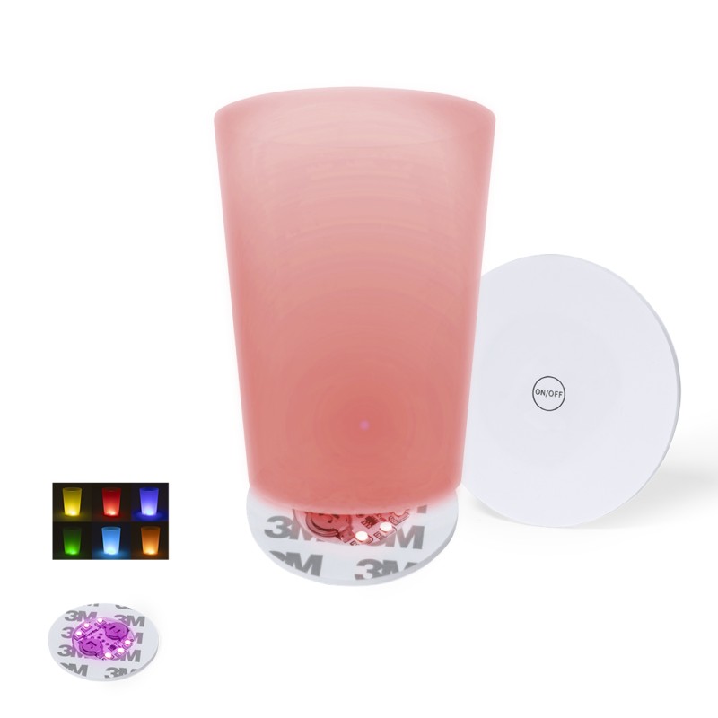 Stanfor - Mehrfarbige Led Lichter. 2 Lichtpositionen, Festes und Blinkendes. Haftend. Knopfzellen Inklusive Stanfor - Mehrfarbige Led Lichter. 2 Lichtpositionen, Festes und Blinkendes. Haftend. Knopfzellen Inklusive