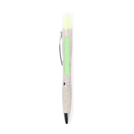 Kinun - Textmarker Inklusive | Weizenstroh/ ABS