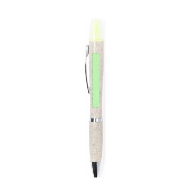 Kinun - Textmarker Inklusive | Weizenstroh/ ABS