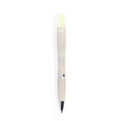 Kinun - Textmarker Inklusive | Weizenstroh/ ABS