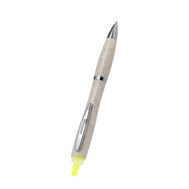 Kinun - Textmarker Inklusive | Weizenstroh/ ABS