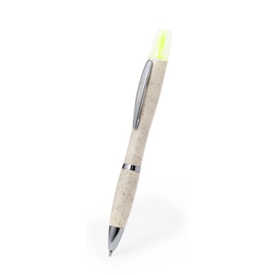 Kinun - Textmarker Inklusive | Weizenstroh/ ABS