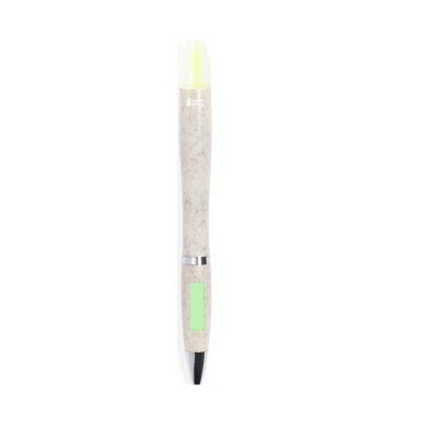 Kinun - Textmarker Inklusive | Weizenstroh/ ABS