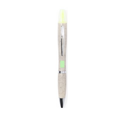 Kinun - Textmarker Inklusive | Weizenstroh/ ABS