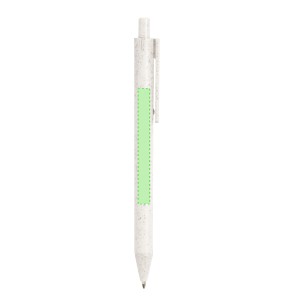 Onyx - Kugelschreiber. Bleistift: Minen 0,7 mm Inklusive | Weizenstroh/ PP