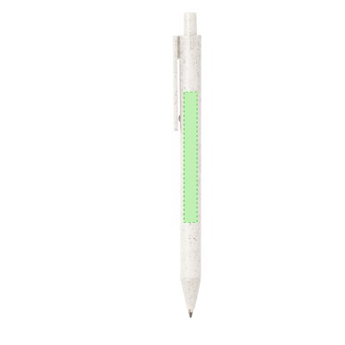 Onyx - Kugelschreiber. Bleistift: Minen 0,7 mm Inklusive | Weizenstroh