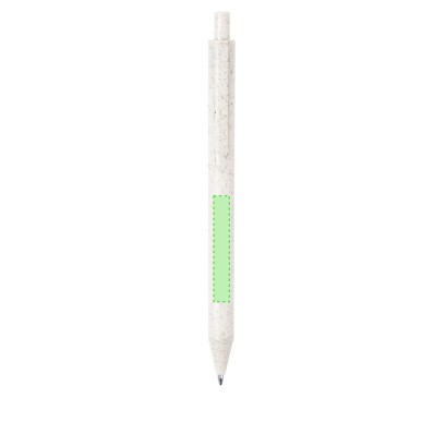Onyx - Kugelschreiber. Bleistift: Minen 0,7 mm Inklusive | Weizenstroh