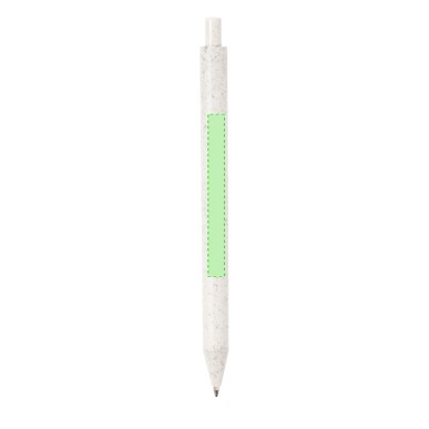 Onyx - Kugelschreiber. Bleistift: Minen 0,7 mm Inklusive | Weizenstroh