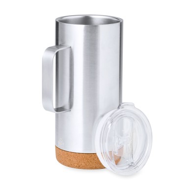Frilan - 450 ml | Reclycling Rostfreier Stahl/ Kork