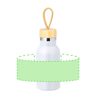 Flazer - 350 ml | Acier Inox/ Bambou