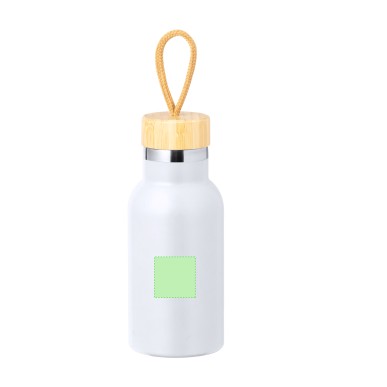 Flazer - 350 ml | Acier Inox/ Bambou