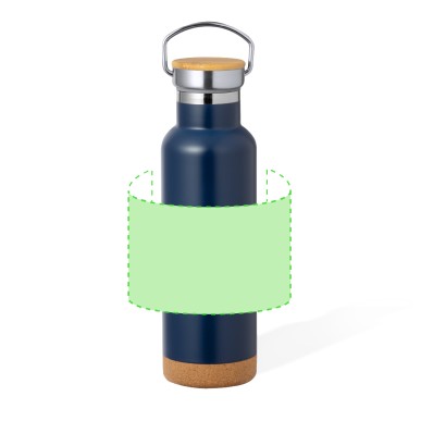Dixont - 650 ml | Acier Inox/ Liège/ Bambou