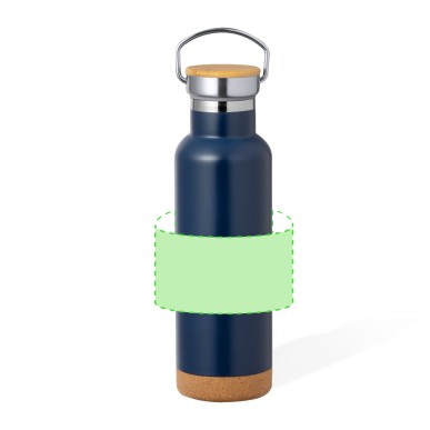 Dixont - 650 ml | Acier Inox/ Liège/ Bambou
