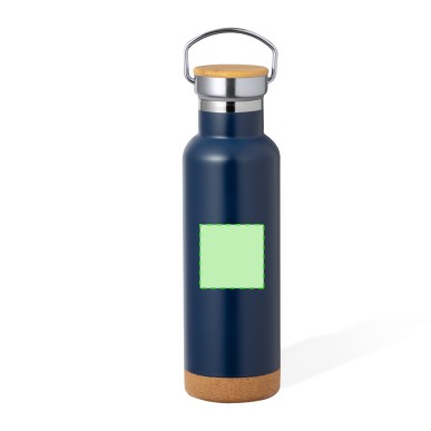 Dixont - 650 ml | Acier Inox/ Liège/ Bambou