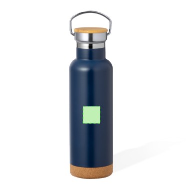Dixont - 650 ml | Acier Inox/ Liège/ Bambou
