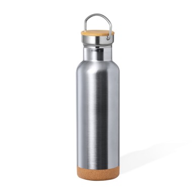 Dixont - 650 ml | Acier Inox/ Liège/ Bambou