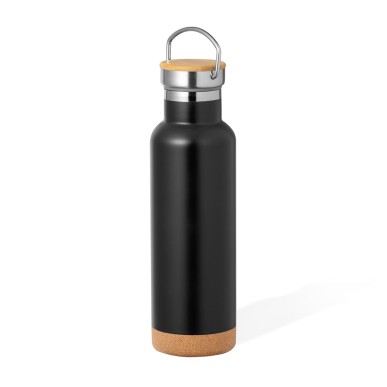 Dixont - 650 ml | Acier Inox/ Liège/ Bambou