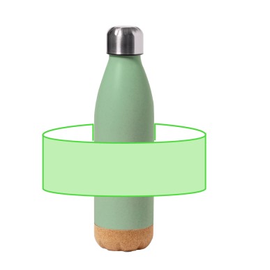 Stroud - 650 ml | PE/ Liège/ Acier Inox