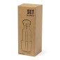 Debris - Wärme Flasche 500 ml. Wärme Trinkbecher 300 ml | Rostfreier Stahl/ Bambus Debris - Wärme Flasche 500 ml. Wärme Trinkbecher 300 ml | Rostfreier Stahl/ Bambus