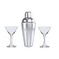 Cefiro - Shaker Acier Inox 550 ml. 2 Verres 150 ml Cefiro - Shaker Acier Inox 550 ml. 2 Verres 150 ml