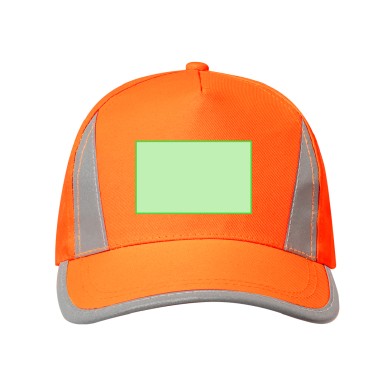 Brixa - 5 Panels. Reflektierender. Klett Verschluss | Polyester