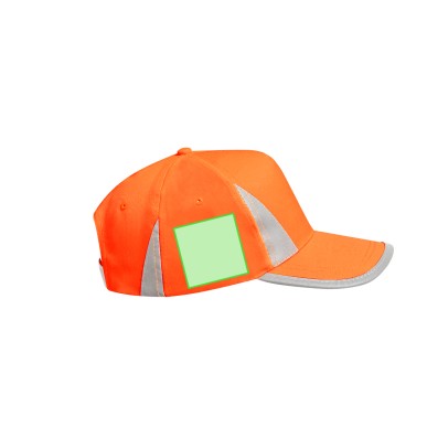 Brixa - 5 Panels. Reflektierender. Klett Verschluss | Polyester