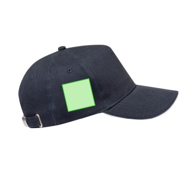 Mimax - 5 Panels. Schnallen Verschluss | Gebürstete Baumwolle