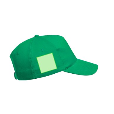 Brauner - 5 Panels. Schnallen Verschluss | Reclycling Baumwolle