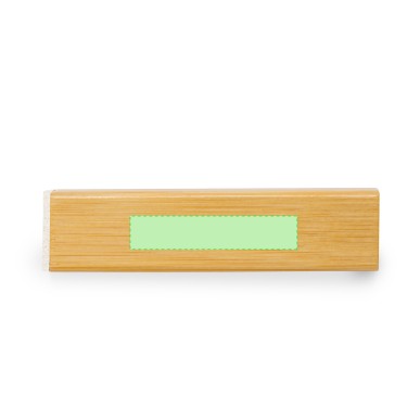 Godimer - 2200 mAh. USB Ausgang. Typ C Ausgänge und Eingang | Bambus/ 