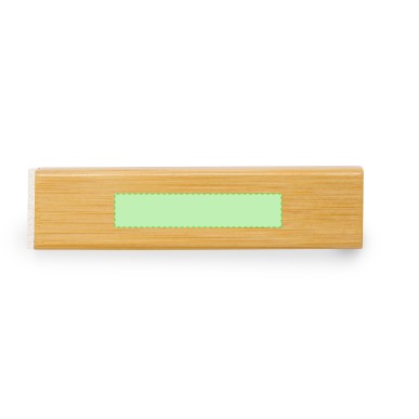 Godimer - 2200 mAh. USB Ausgang. Typ C Ausgänge und Eingang | Bambus/ 