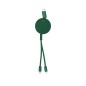 Freud - Ausziehbares Kabel. Anschluss Micro USB, Typ C und Lightning 5V DC 2.4A | Reclycling Aluminium Freud - Ausziehbares Kabel. Anschluss Micro USB, Typ C und Lightning 5V DC 2.4A | Reclycling Aluminium