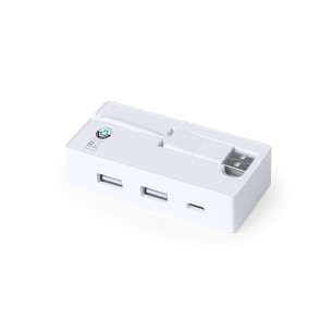 Nofler RCS - 1 Typ C Hub. 2 Hubs USB 2.0 | Reclycling ABS