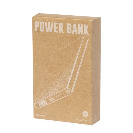 Fagar - 4000 mAh. USB Ausgang. Typ C Ausgänge und Eingang | Aluminium